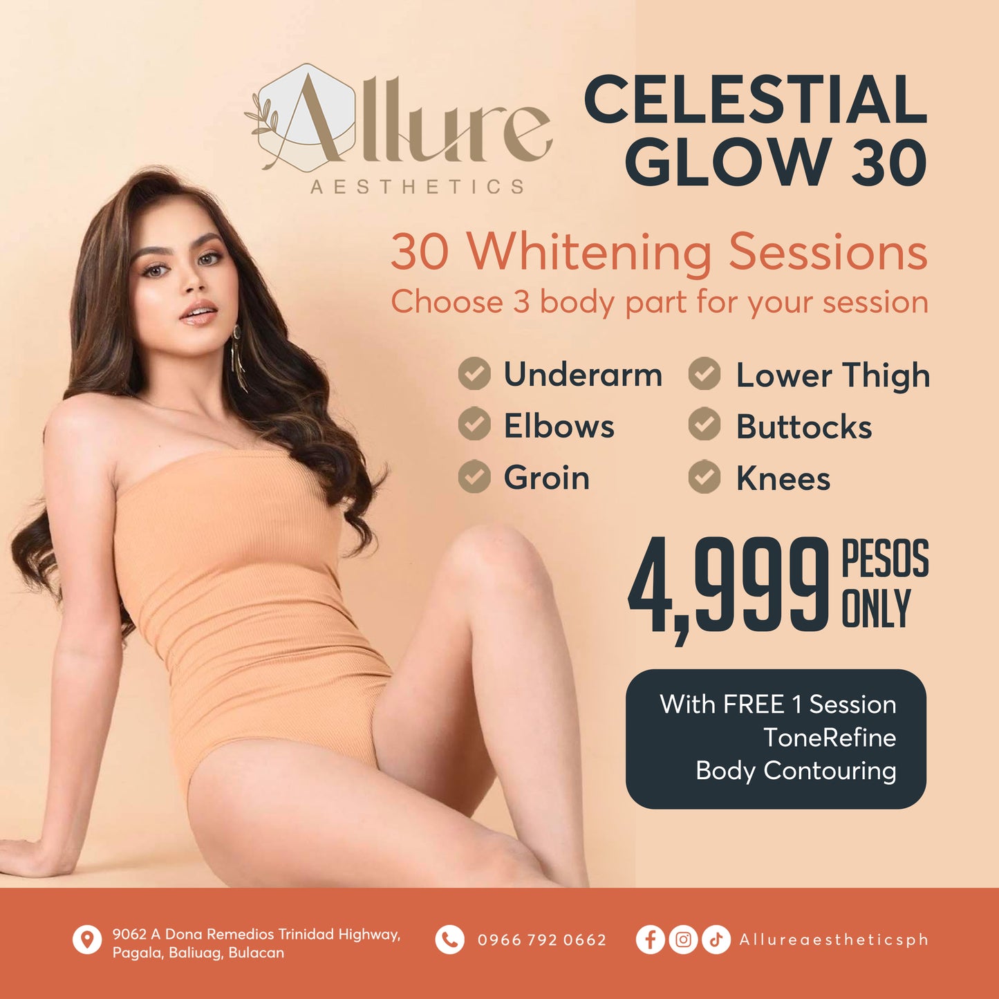 Celestial Glow 60 - Illuminate Your Radiance with 60 Whitening Sessions